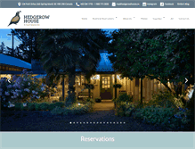Tablet Screenshot of hedgerowhouse.ca